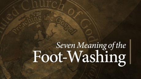 Seven Meanings of the Foot-Washing